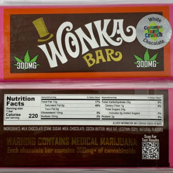 Cinnamon Toast Crunch Wonka Bar, willy wonka shroom bars, where to buy wonka bars, where to buy wonka chocolate bars, wonka candy bars,