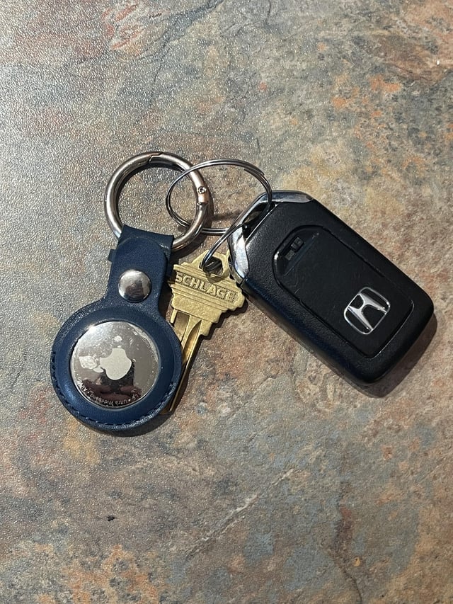 These keys were found in the pocket of the “new” coat I bought on Amazon