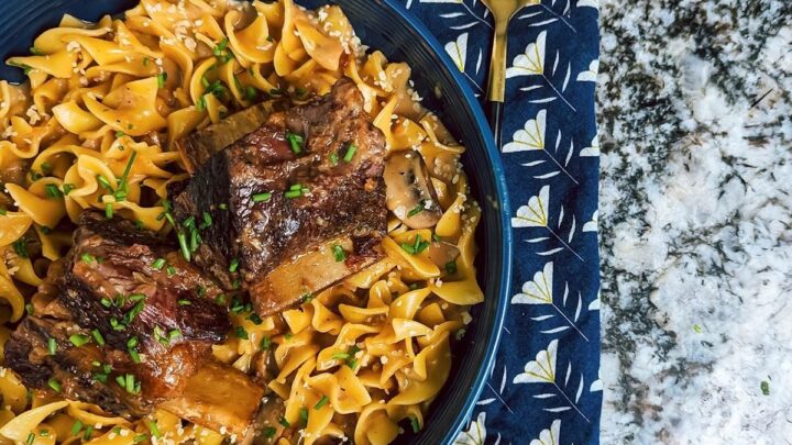 Alex Bala’s One-Pot Short Rib Stroganoff